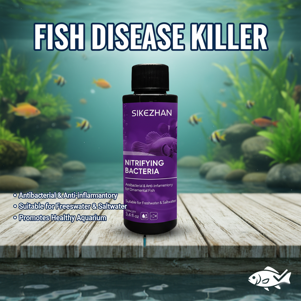 Aquarium Fishing - SIKEZHAN Fish Disease Treatment & Nitrifying