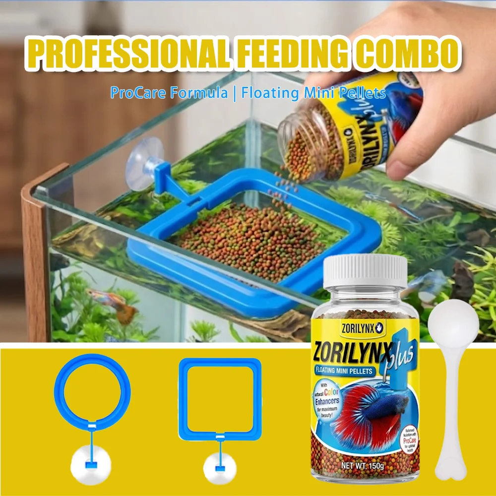Aquarium Fish Eggs - Betta Fish Food Floating Mini Pellets