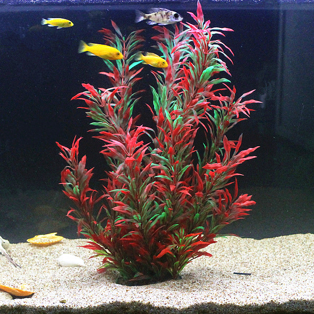 Aquarium Fish Enrichment - 50CM Artificial Fish Tank Rare Plants