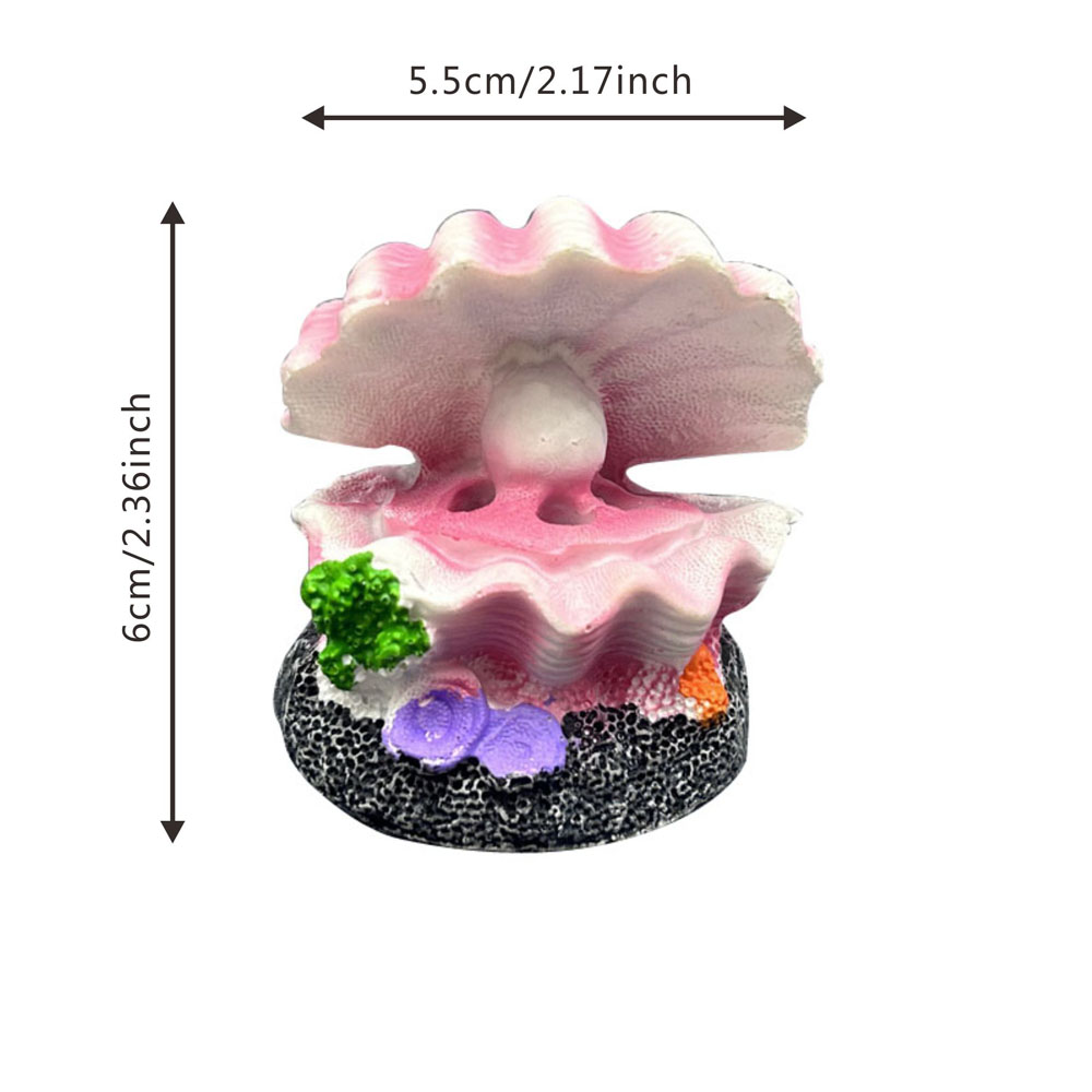Cute Shell Shape Bubble Stone  - Aquarium Fish Enrichment ulasan dan harga