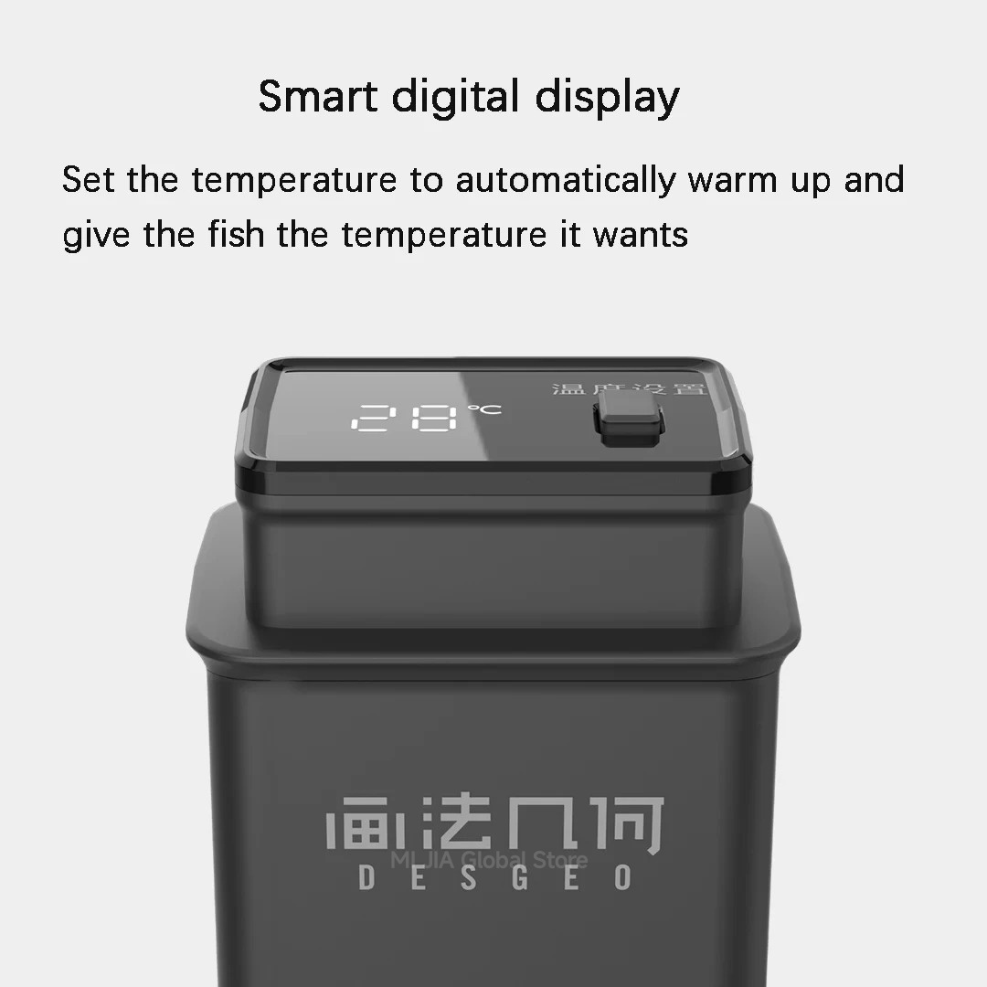DESGEO 50W Smart Aquarium Heat - Aquarium Fishing ulasan dan harga