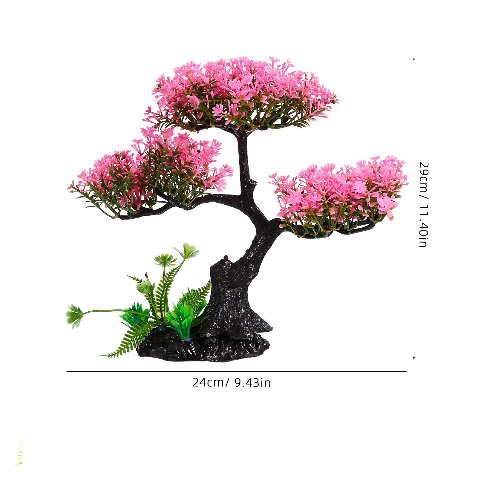 Artificial Plants Indoor Aquar - Aquarium Fish Enrichment ulasan dan harga