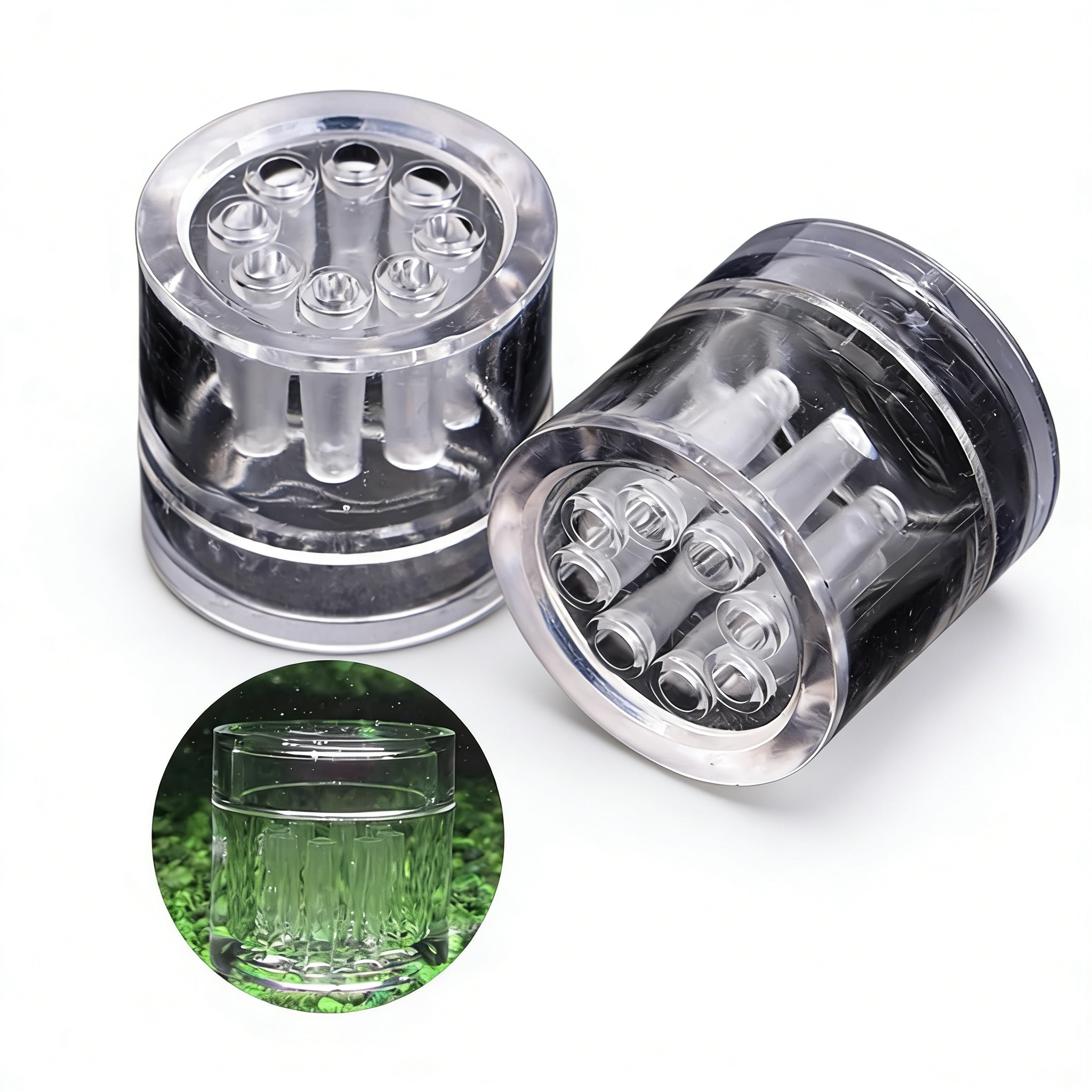 2Pcs Acrylic Planaria Trap 8-H - Aquarium Fish Eggs ulasan dan harga