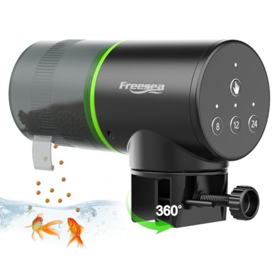 【Spot goods】Automatic Fish Fee - Aquarium Fish Usa ulasan dan harga