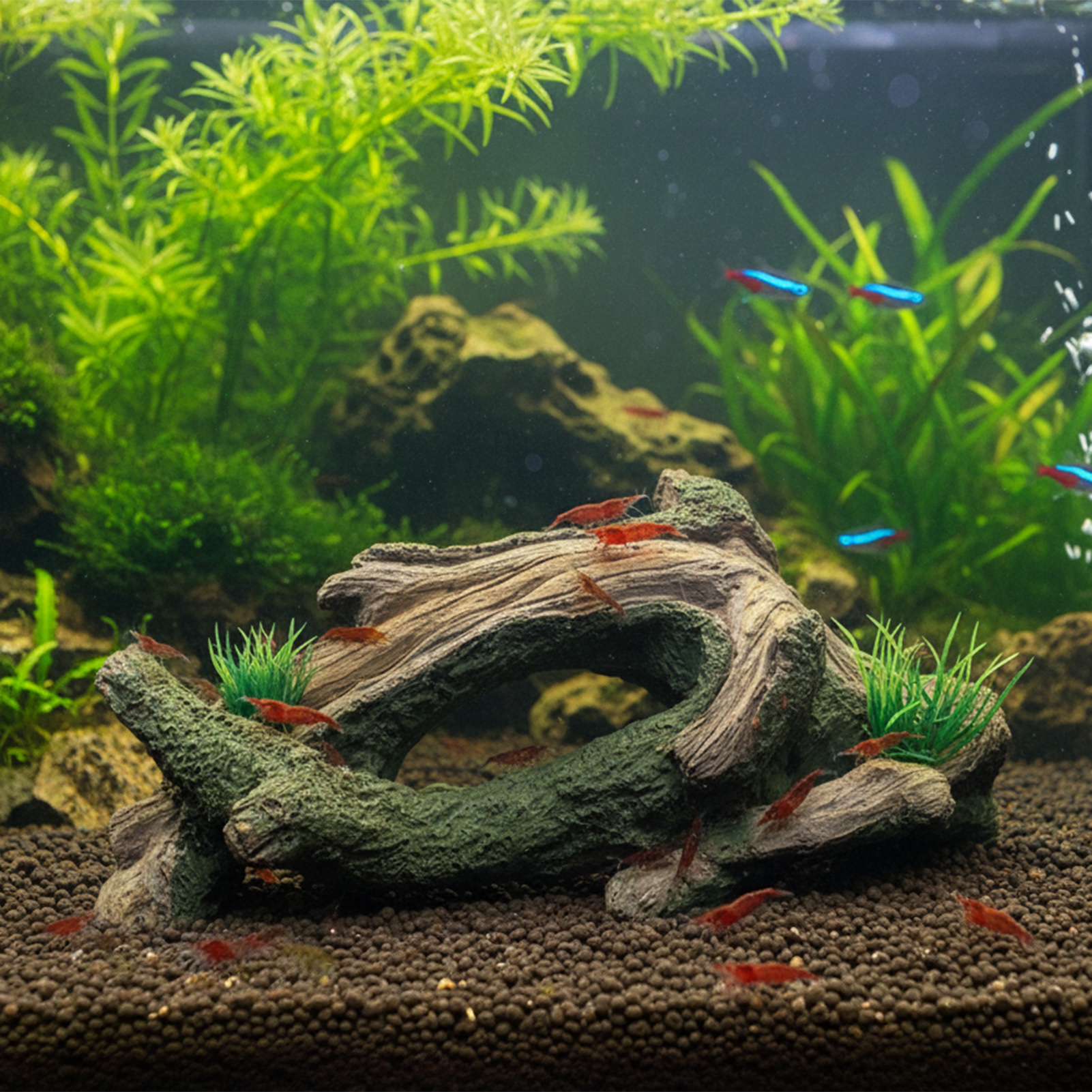 Aquarium Driftwoods Decor Tree - Aquarium Goldfish ulasan dan harga