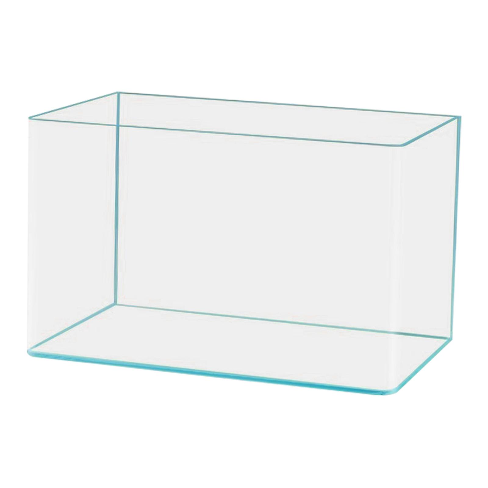 Clear Glass Fish Tank Decorati - Aquarium Goldfish ulasan dan harga