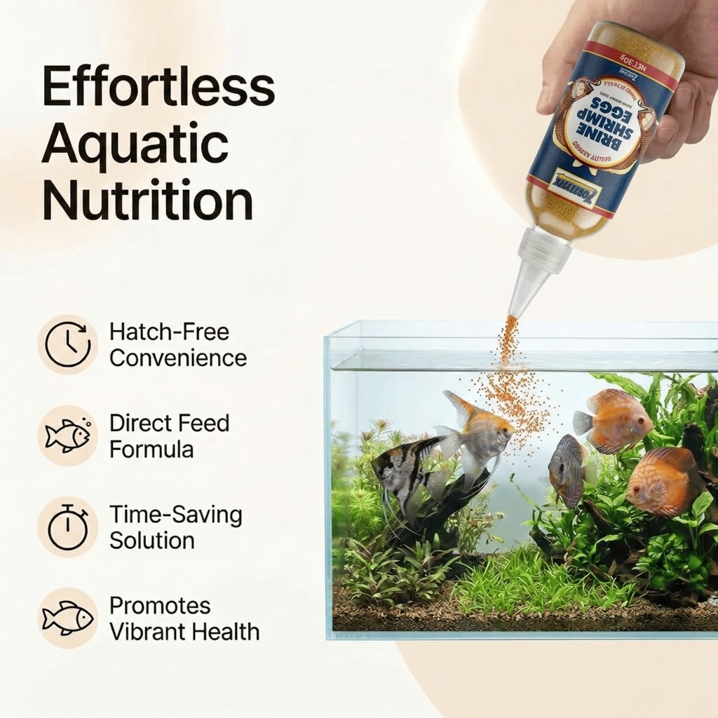 Premium Decapsulated Brine Shr - Aquarium Fish Eggs ulasan dan harga