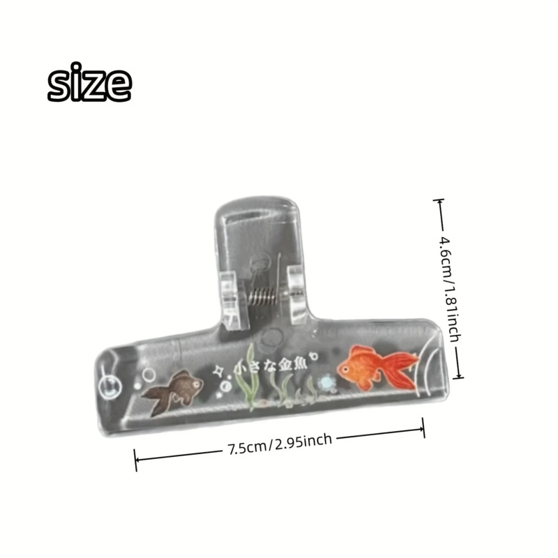 1PC Transparent Acrylic Goldfi - Aquarium Goldfish ulasan dan harga
