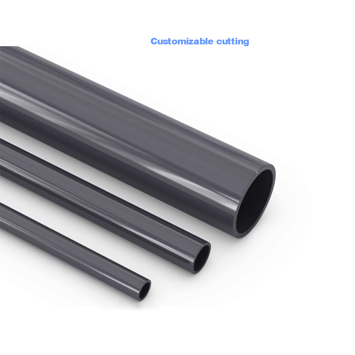 Black PVC Plastic Pipe Hollow  - Aquarium Fishing ulasan dan harga