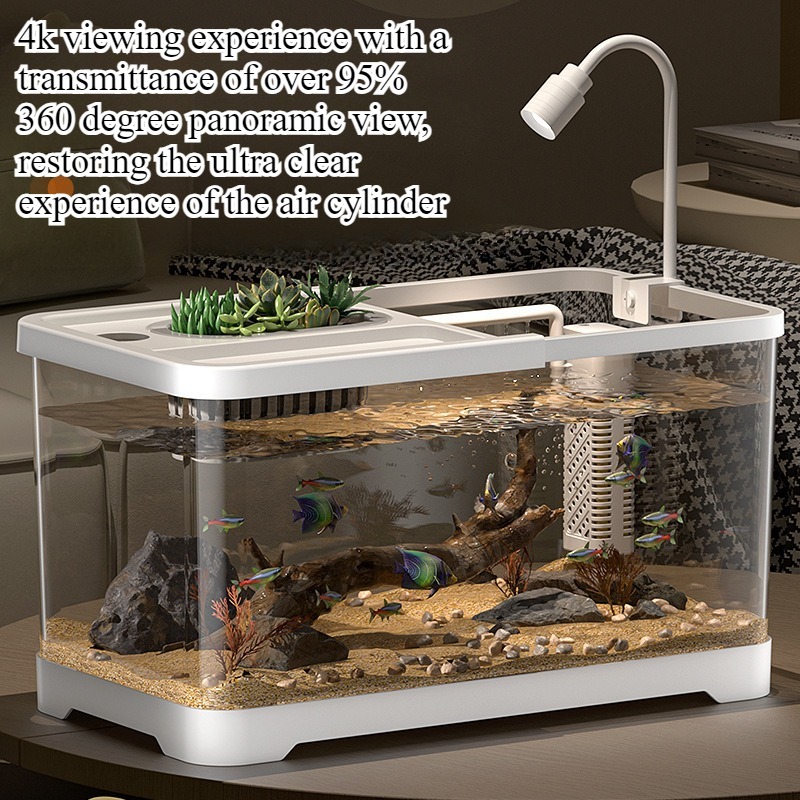 Fish tank household aquarium l - Aquarium Goldfish ulasan dan harga