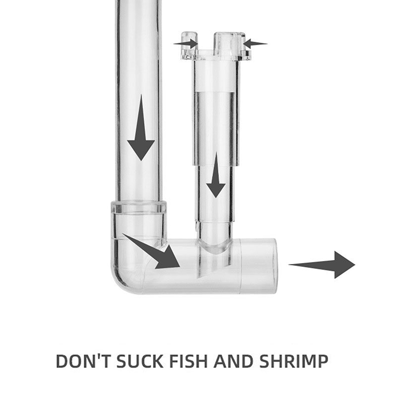 Aquarium Lily Pipe Outflow Out - Aquarium Fish Enrichment ulasan dan harga