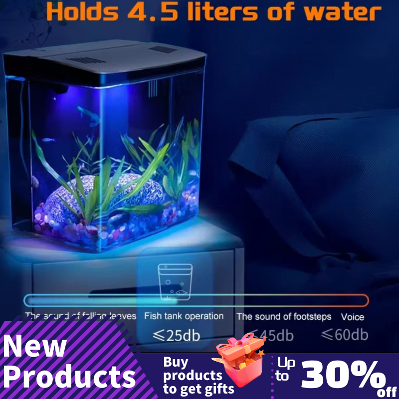 Fish Tank Living Room Small Mi - Aquarium Goldfish ulasan dan harga