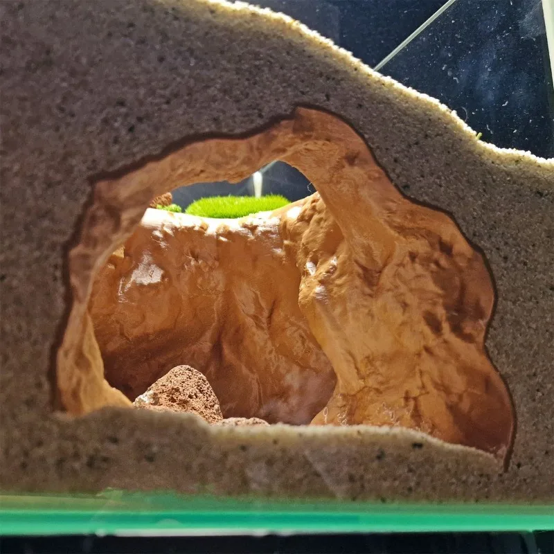 Sinkhole Cave Aquarium Ornamen - Aquarium Fish Cave ulasan dan harga