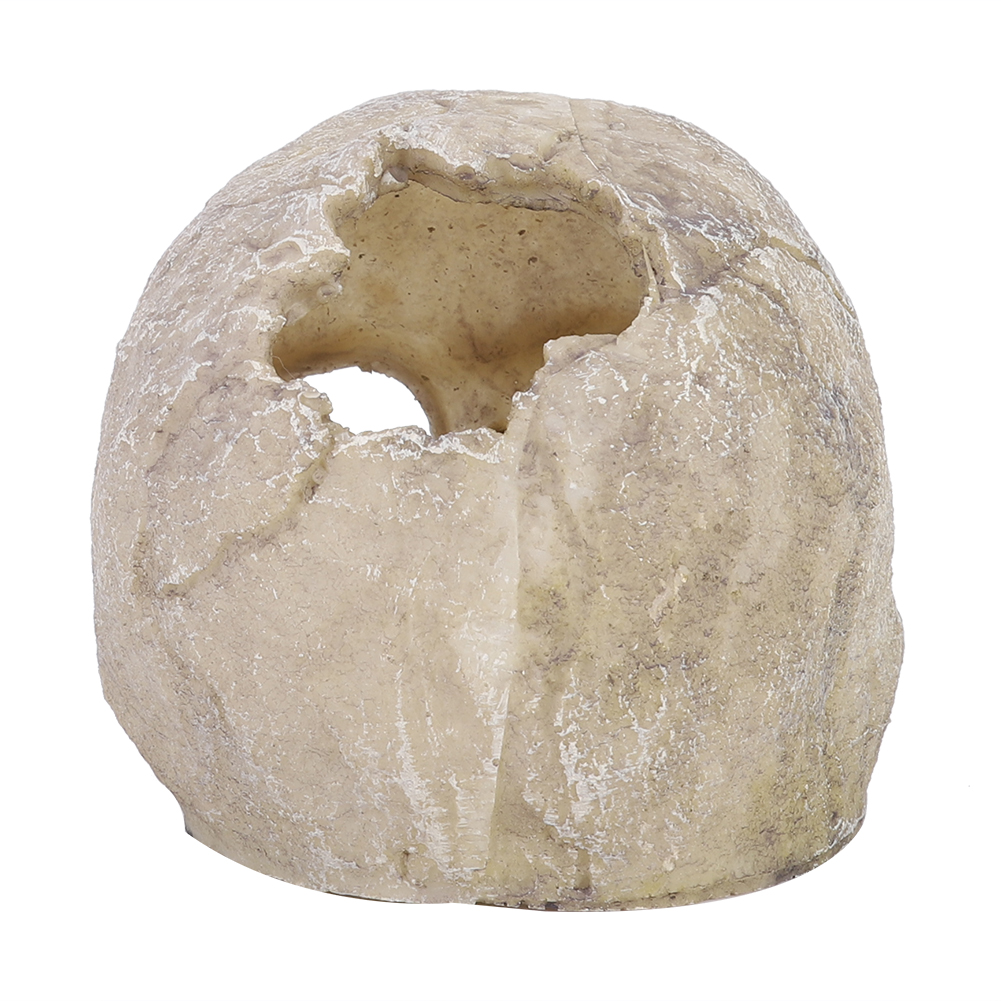 Resin Simulated Head Bone Skul - Aquarium Fish Cave ulasan dan harga