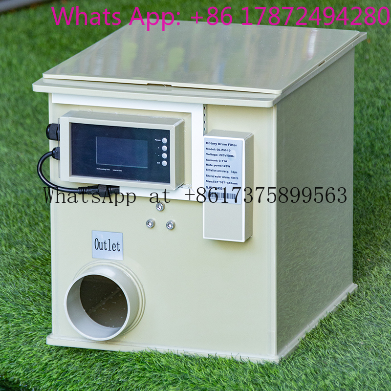 10m³/h (10t) PP Drum Filter Qi - Aquarium Fish High Price ulasan dan harga