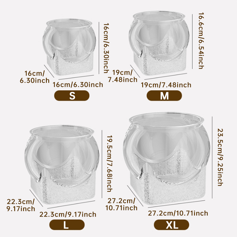 Fish Tank Aquarium Transparent - Aquarium Goldfish ulasan dan harga