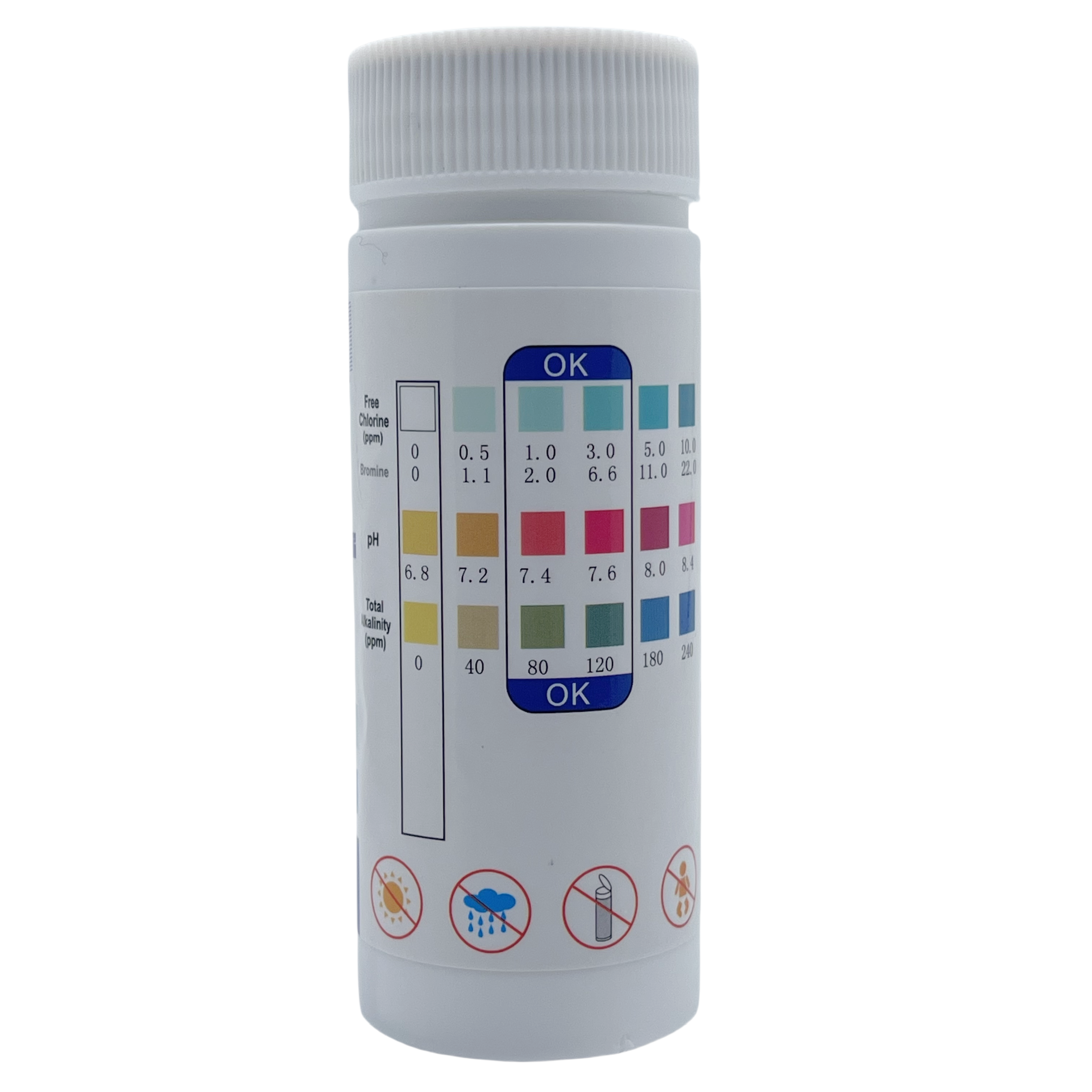 Chlorine PH Test Strips SPA Sw - Aquarium Fishing ulasan dan harga