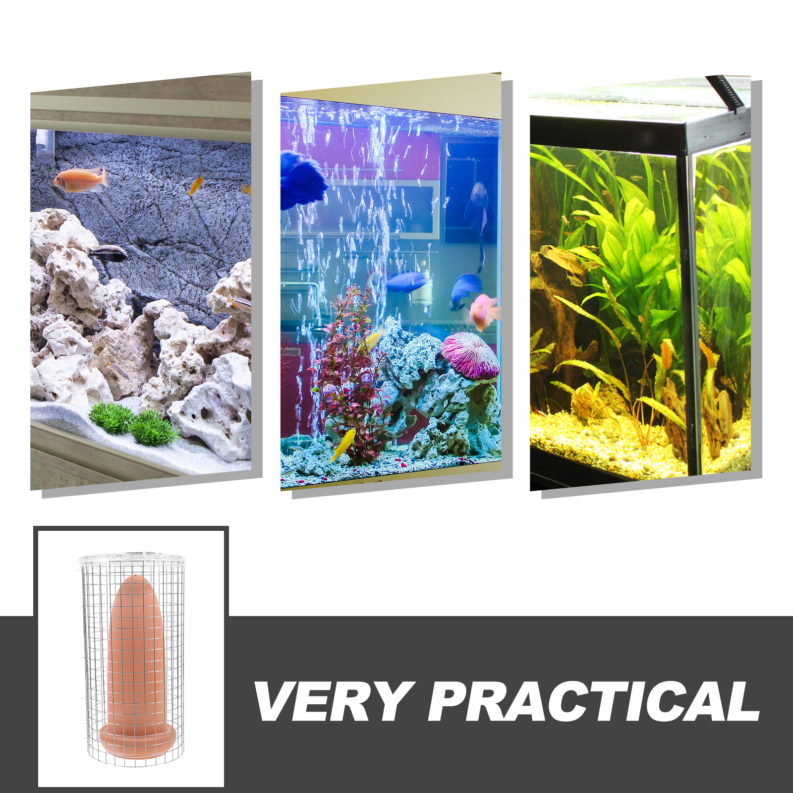 1Set High-Class Pottery Clay S - Aquarium Fish Reproduction ulasan dan harga
