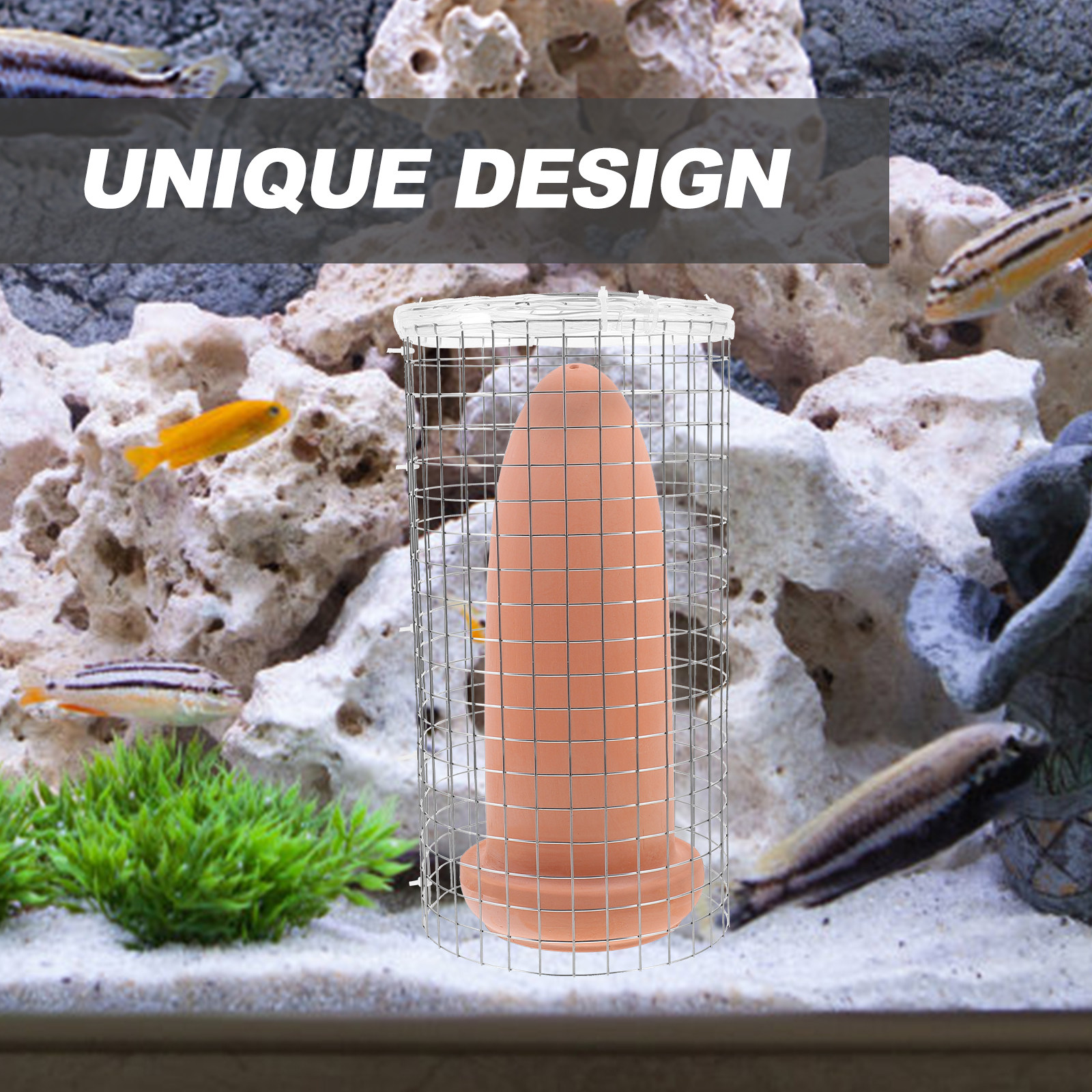 1Set High-Class Pottery Clay S - Aquarium Fish Reproduction ulasan dan harga
