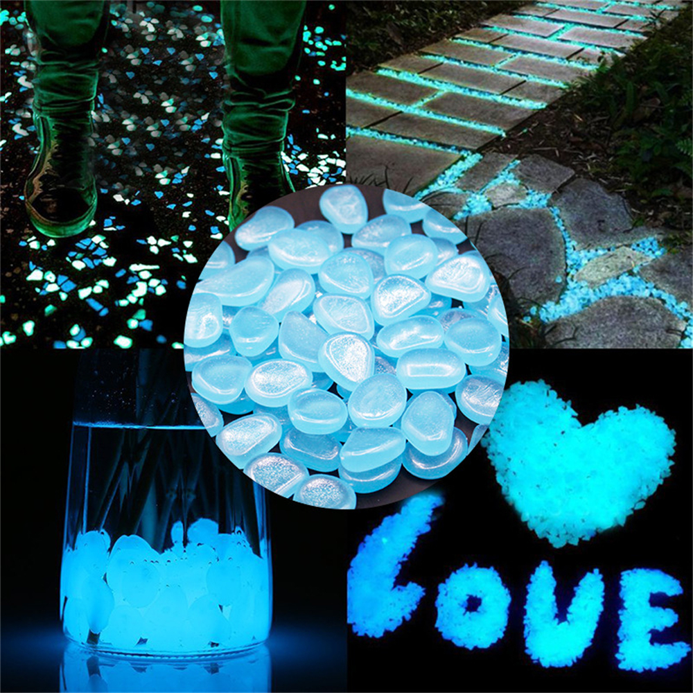 50pcs Luminous Stone Fluoresce - Aquarium Fishing ulasan dan harga
