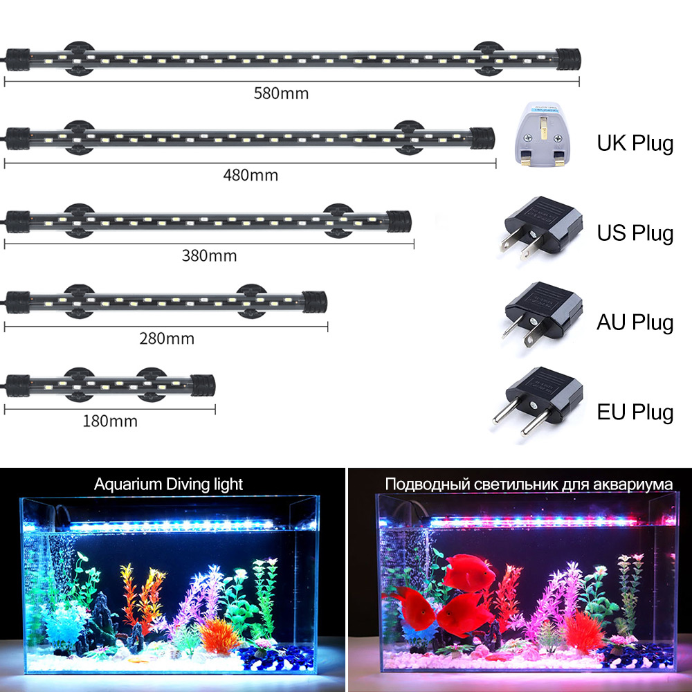 90-260V Aquarium Light LED Wat - Aquarium Fish Enrichment ulasan dan harga