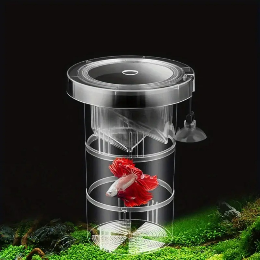 Acrylic Floating Fish Breeding - Aquarium Fish Cave ulasan dan harga