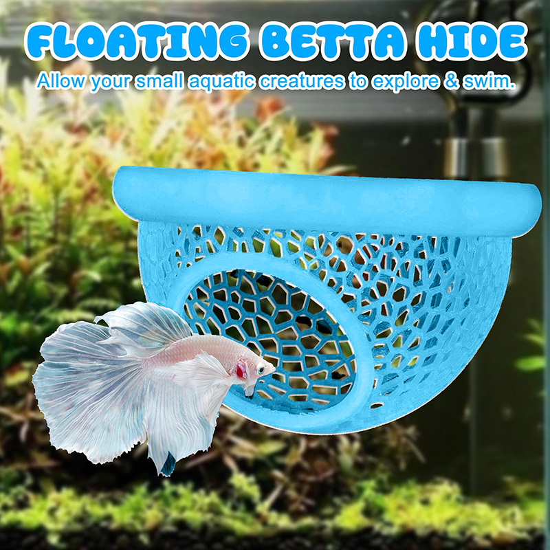 Ring FLoatinG Betta Hide Shrim - Aquarium Fish Cave ulasan dan harga