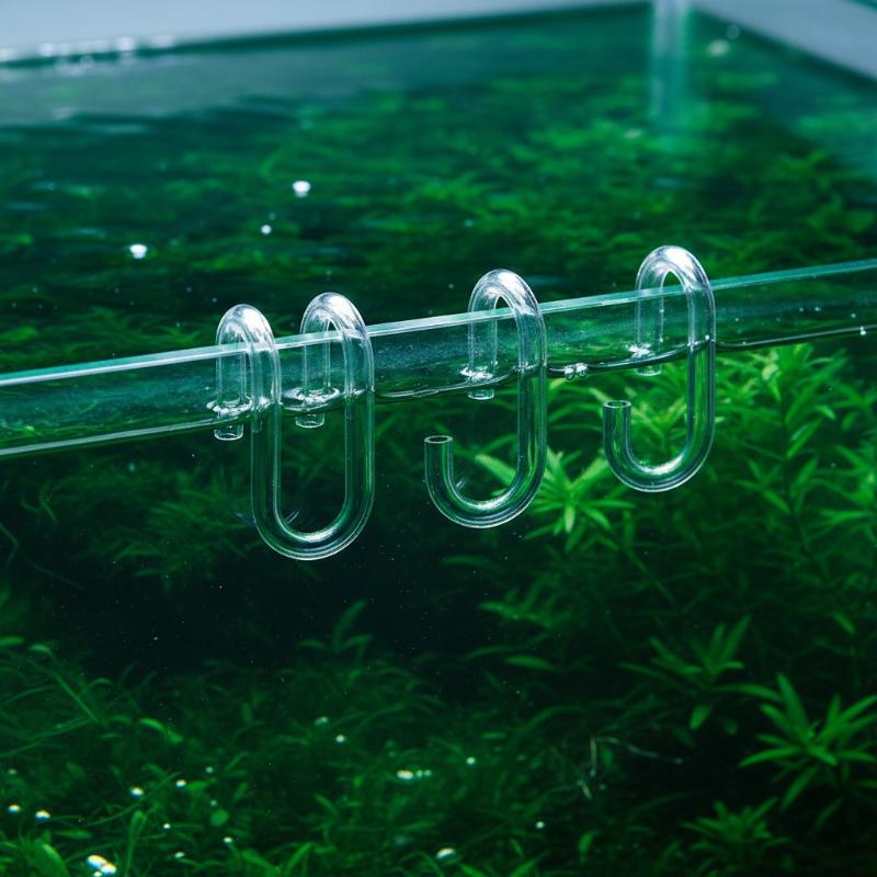 5Pcs U Shape Tube Acrylic Aqua - Aquarium Goldfish ulasan dan harga