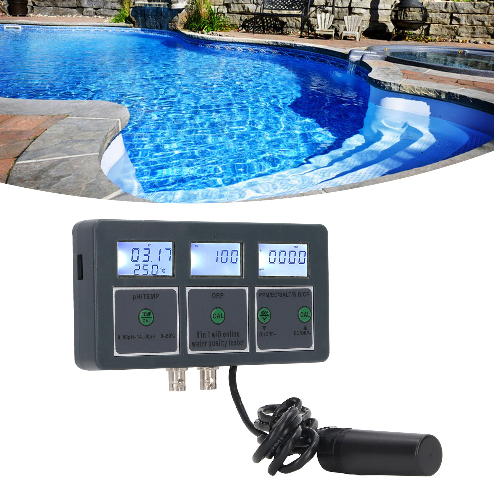 Water Quality Tester Multi Par - Aquarium Fish Online ulasan dan harga