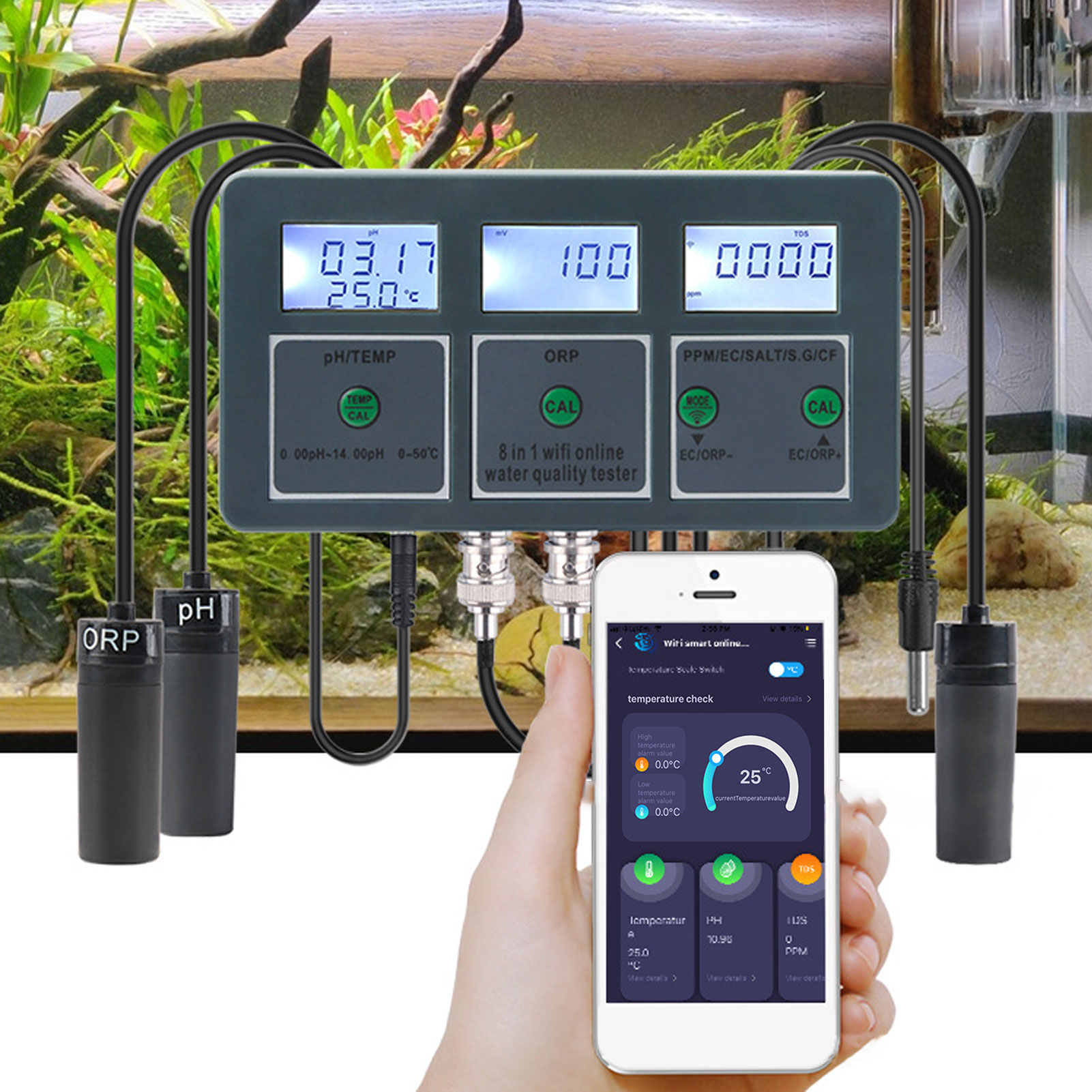 Water Quality Tester Multi Par - Aquarium Fish Online ulasan dan harga