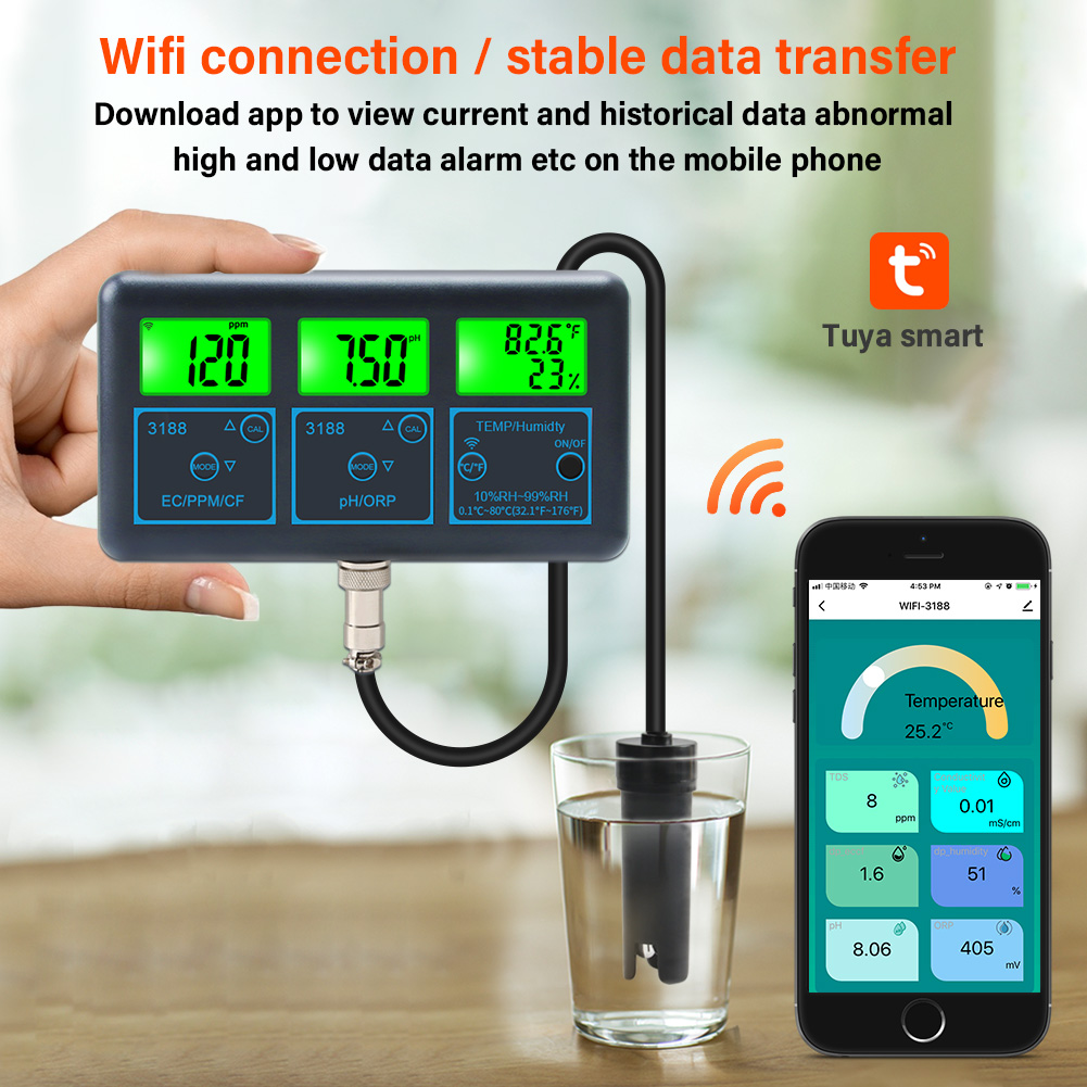 Yieryi WiFi Tuya Smart Monitor - Aquarium Fish Online ulasan dan harga