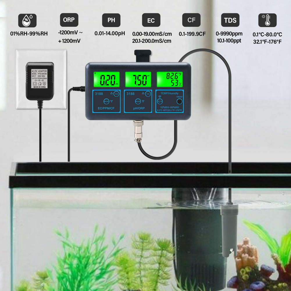 Yieryi WiFi Tuya Smart Monitor - Aquarium Fish Online ulasan dan harga