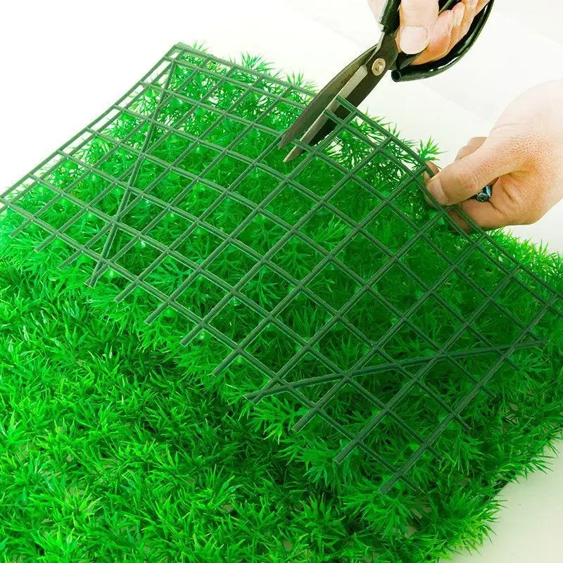 Artificial Grass Lawn Aquarium - Aquarium Fish Enrichment ulasan dan harga