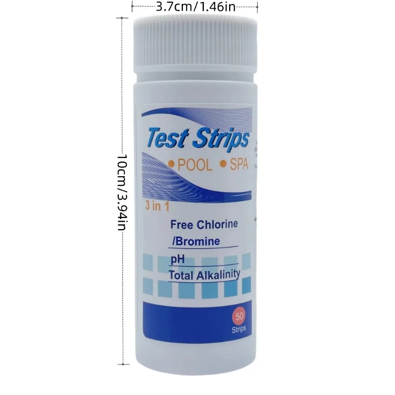 Chlorine PH Test Strips SPA Sw - Aquarium Fishing ulasan dan harga